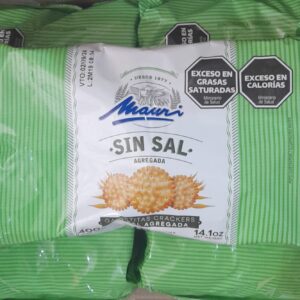 MAURI CRACKERS SIN SAL 3x400gr