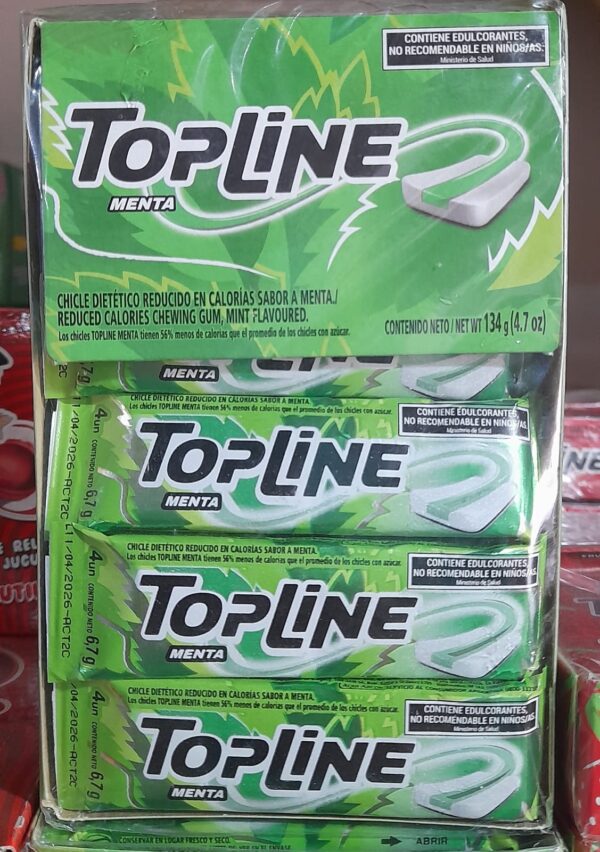 TOPLINE CHICLE MENTA x20u