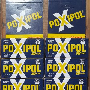 PEGAMENTO POXIPOL METAL (Azul) x 21g
