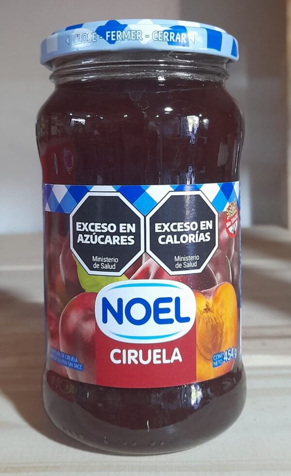 MERMELADA  NOEL CIRUELA (VIDRIO)  454gr