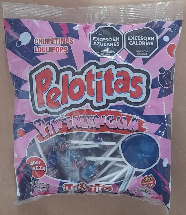 CHUPETIN PELOTITAS PINTALENGUA x50u