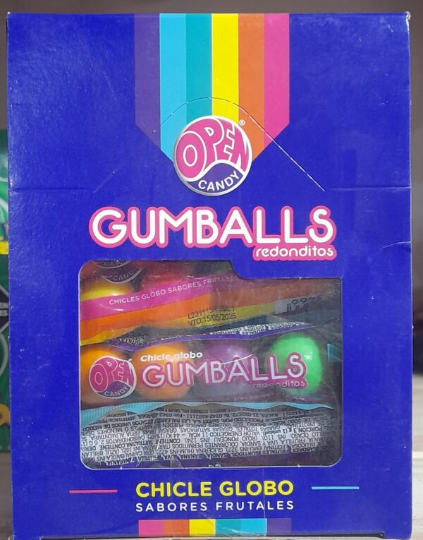 Chicle GUMBALLS x18u
