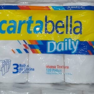ROLLO DE COCINA CARTABELLA 3x40 PAÑOS
