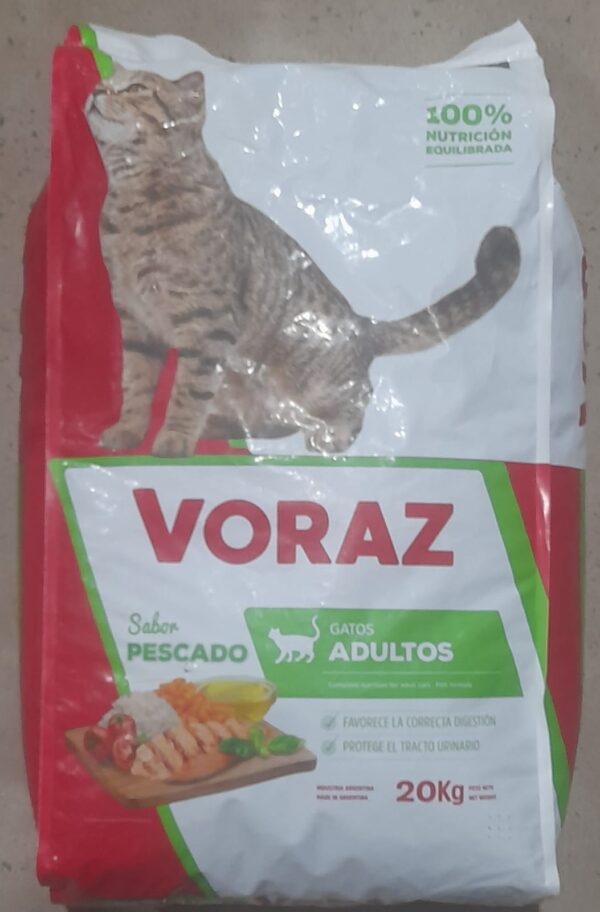 VORAZ ALIMENTO GATO ADULTO 20kg