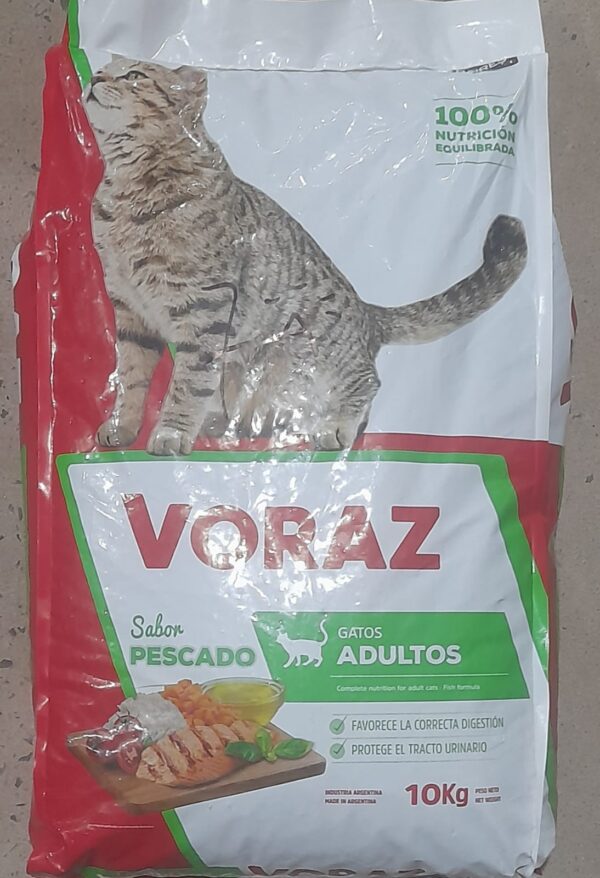 VORAZ  ALIMENTO GATO ADULTO 10kg