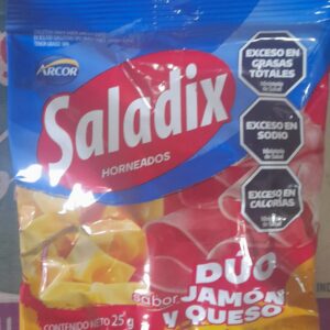 SALADIX TIRA DUO JAMON/QUESO 6x30gr