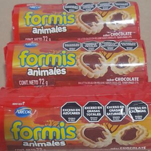 FORMIS ANIMALES CHOCOLATE 72gr