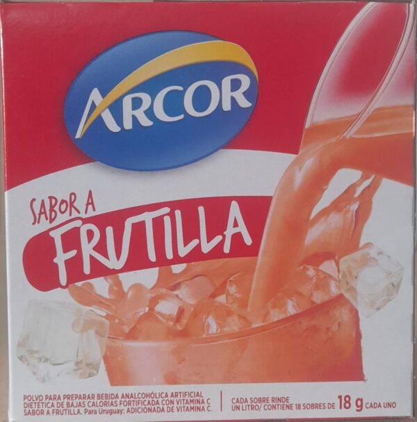 JUGO ARCOR FRUTILLA x18u
