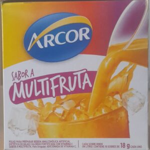 JUGO ARCOR MULTIFRUTA x18u