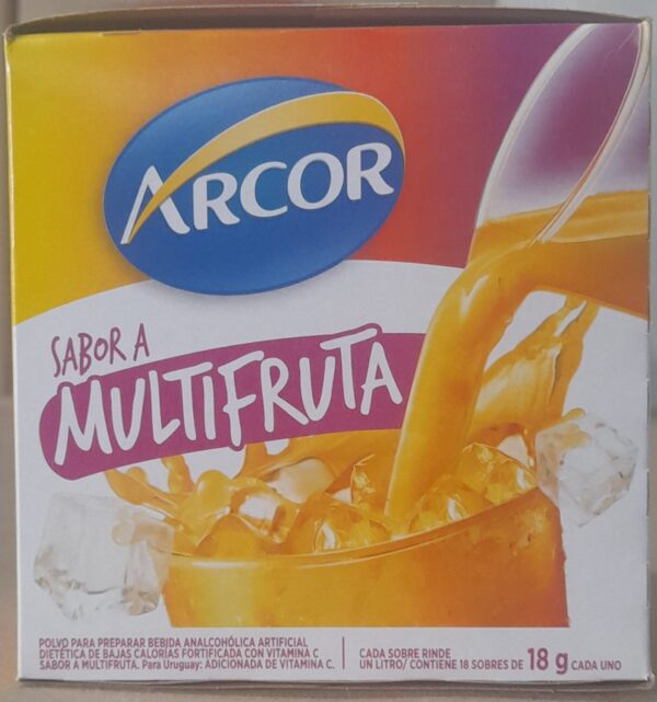 JUGO ARCOR MULTIFRUTA x18u