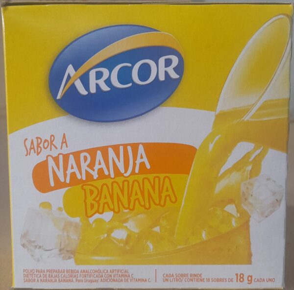 JUGO ARCOR NARANJA BANANA x18u