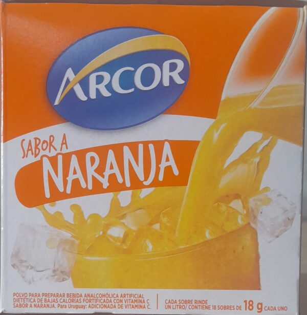 JUGO ARCOR NARANJA x18u
