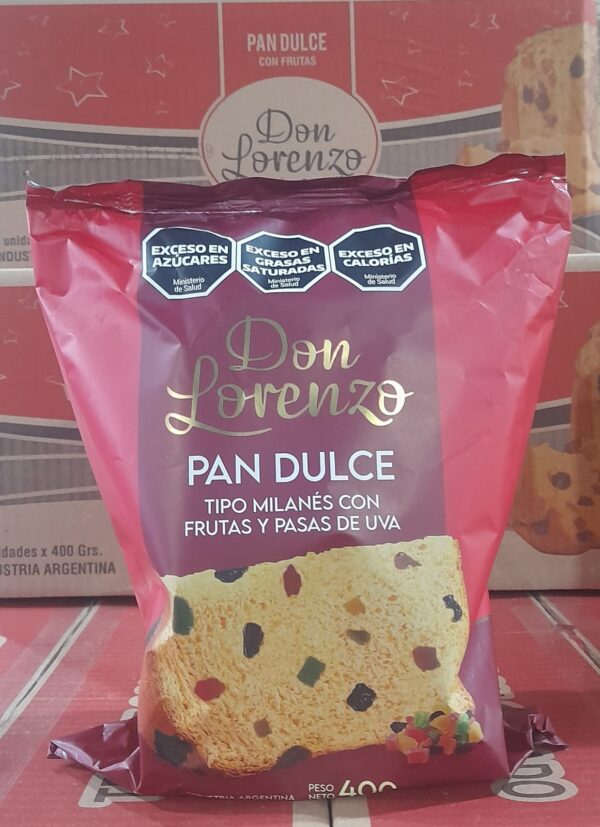 Don Lorenzo Pan Dulce x 400g