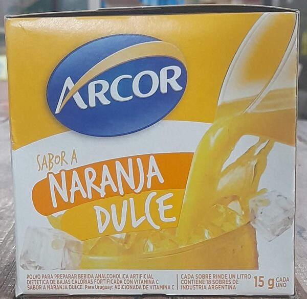 JUGO ARCOR NARANJA DULCE  x18u