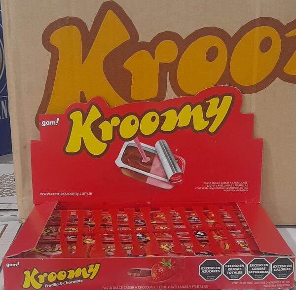 KROOMY Chocolate y Frutilla x 24u
