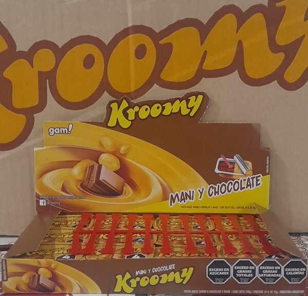 KROOMY Chocolate y MANí x 24u