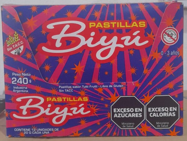 PASTILLAS BIYU SORPRESAS (12 UNIDADES)