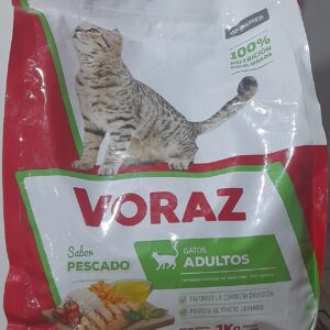 VORAZ ALIMENTO GATO ADULTO 1kg