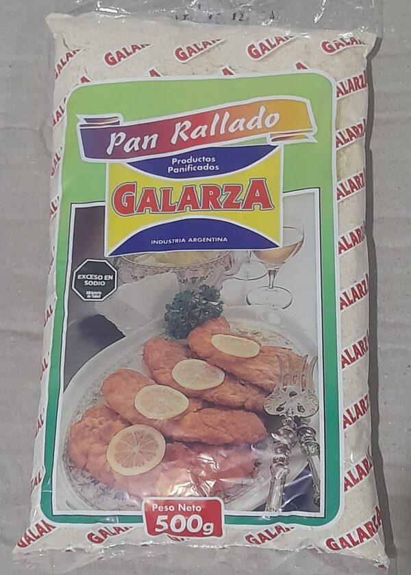 GALARZA PAN RALLADO 500gr