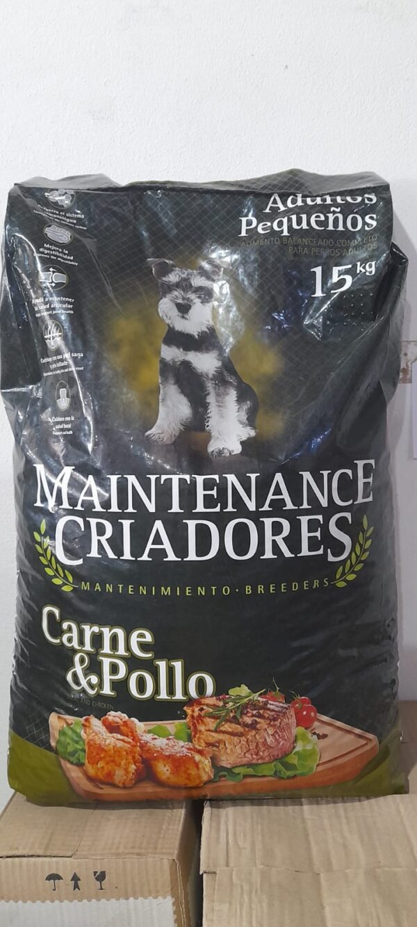 MAINTENANCE ALIMENTO CRIADORES CACHORRO 15kg