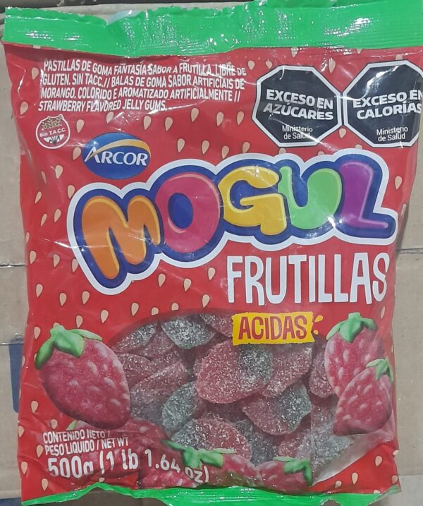 MOGUL FRUTILLAS ACIDAS 500gr