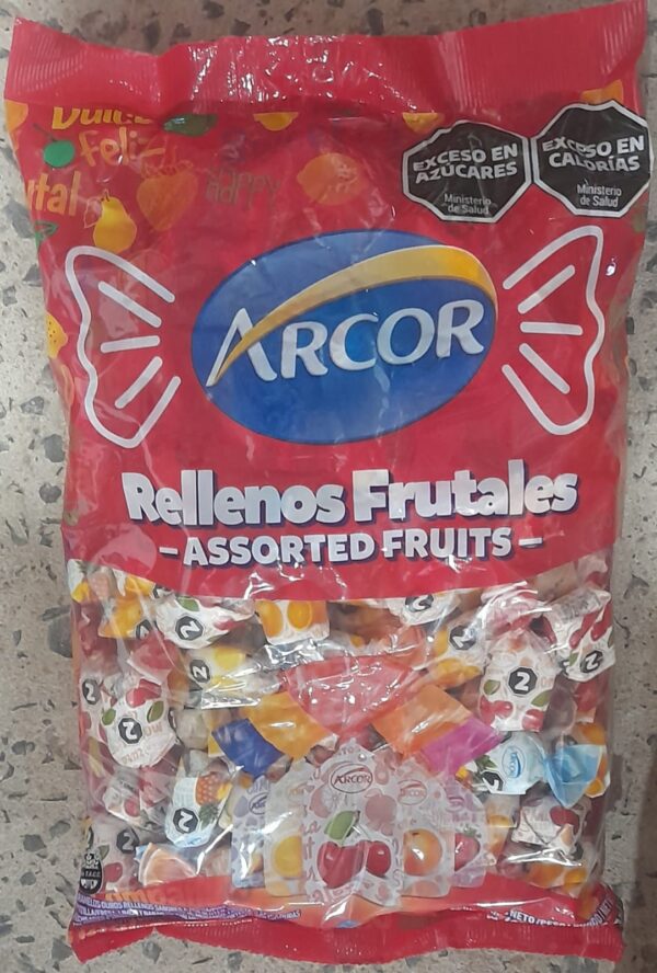CARAMELO RELLENO FRUTAL ARCOR x135u