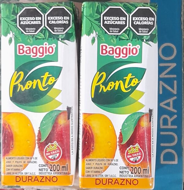 BAGGIO DURAZNO JUNIOR 125ml