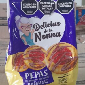 DE LA NONA PEPA BAÑADA CHOCOLATE 320gr