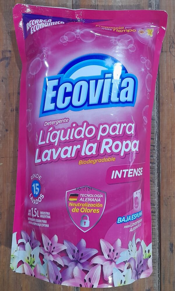 JABON LIQUIDO ECOVITA INTENSE 800ml