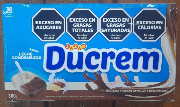 DUCREM LECHE CONDENSADA/CHOCO x36u