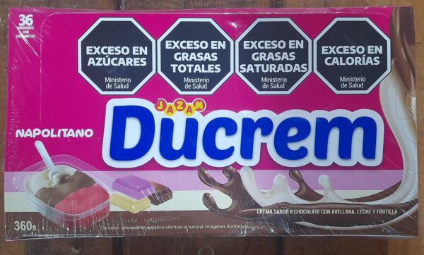 DUCREM NAPOLITANO FRITILLA/CHOCO x36u