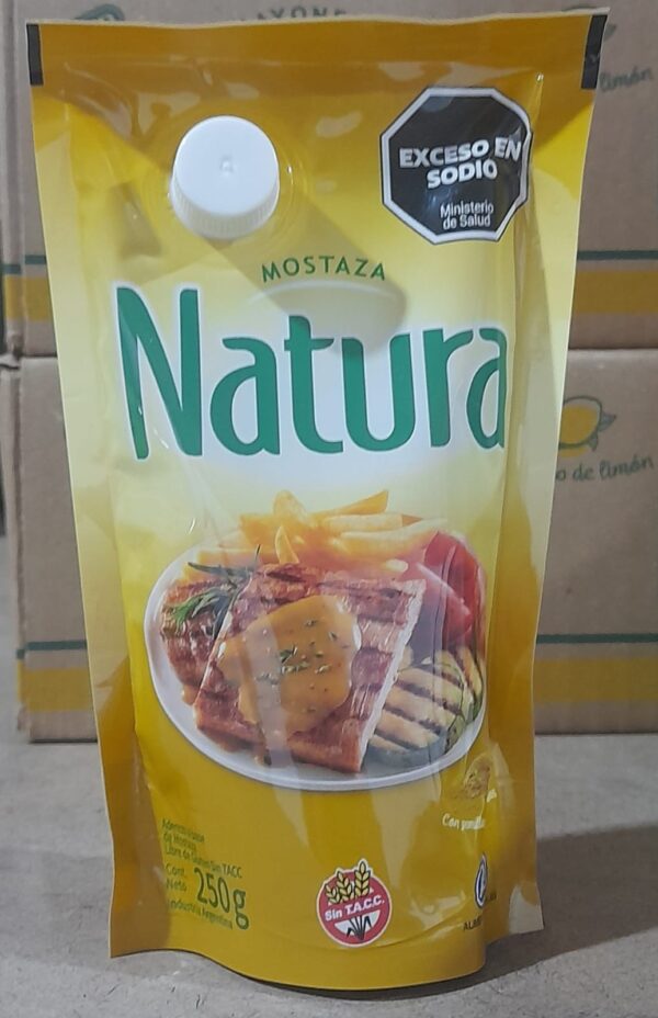 MOSTAZA NATURA 250gr