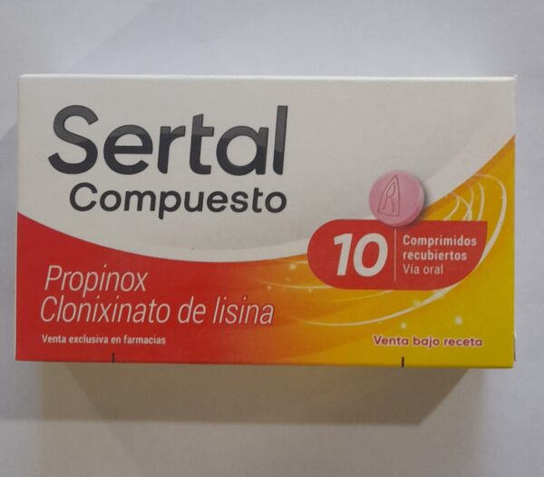 MEDIC SERTAL COMPUESTO TABLETA 10u