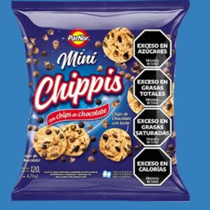 PARNOR CHIPS DE CHOCOLATE 120gr (CAJA 30u)