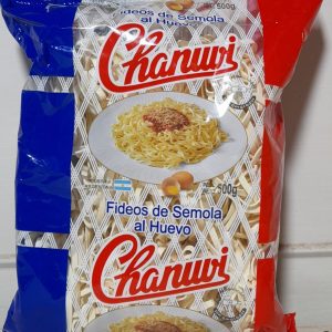 FIDEO CHANUVI AL HUEVO 500gr