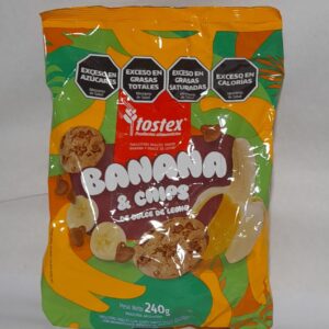 TOSTEX BANANA Y DULCE DE LECHE 240gr (12u)